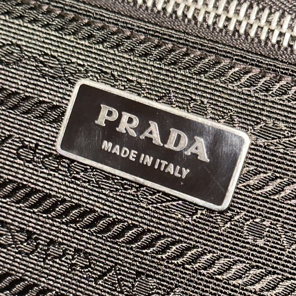 Prada tessuto nylon trolly rolling carryon suitcase travel weekender bag - Picture 14 of 16